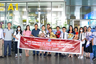 Học sinh Hà Nội giành 2 Huy chương Vàng Olympic Toán-Châu Á Thái Bình Dương 2023