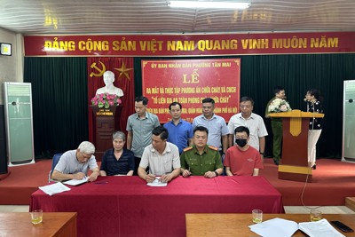 Quận Hoàng Mai: Nhân rộng “Tổ liên gia an toàn PCCC”