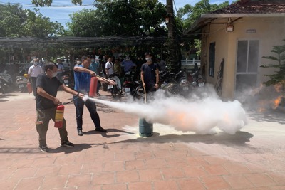 Định Công: Đẩy mạnh tuyên truyền phòng cháy chữa cháy trong khu dân cư