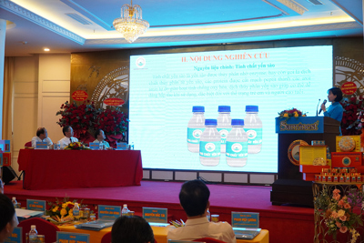 Hội thảo Khoa học phát triển các sản phẩm mới tinh chất yến sào Khánh Hòa