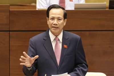 Sáng nay, Bộ trưởng Đào Ngọc Dung đăng đàn trả lời chất vấn trước Quốc hội