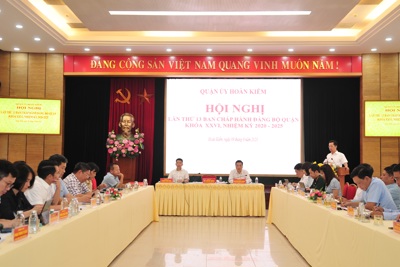 Hội nghị lần thứ 13 Ban Chấp hành Đảng bộ quận Hoàn Kiếm