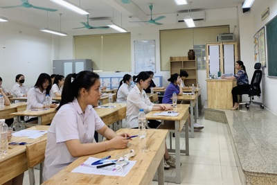 Kỳ thi lớp 10 tại Hà Nội: Bắt đầu chấm thi từ ngày mai (12/6)