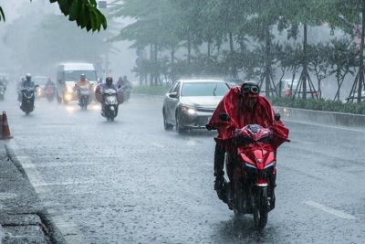 Dự báo thời tiết ngày 13/6/2023: Hà Nội mưa to, gió giật mạnh