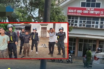 Thêm đối tượng bị bắt trong vụ tấn công trụ sở UBND xã ở Đắk Lắk