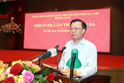 BCH Đảng bộ TP Hà Nội bàn giải pháp đột phá phát triển kinh tế-xã hội