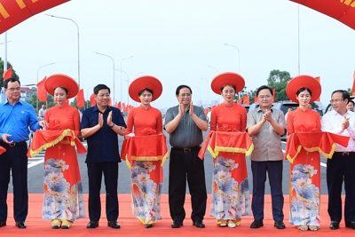 Khánh thành cầu Như Nguyệt giai đoạn 2, gỡ điểm nghẽn cao tốc Hà Nội-Lạng Sơn