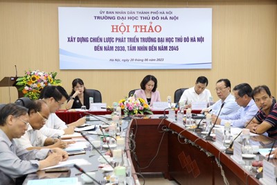 Xác định tầm nhìn và khát vọng phát triển cho Trường ĐH Thủ đô Hà Nội