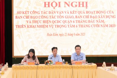 Công tác dân vận quận Hoàn Kiếm bám sát cơ sở, tạo niềm tin trong dân