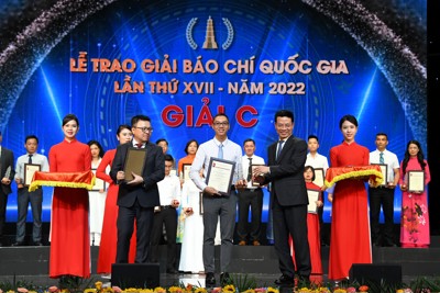 Báo Kinh tế & Đô thị đoạt Giải C Giải Báo chí Quốc gia năm 2022