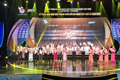 Giải Báo chí lần thứ 41 TP Hồ Chí Minh: Nhiều tác phẩm có chất lượng