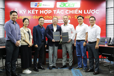 FPT Shop ký kết hợp tác chiến lược với Acer