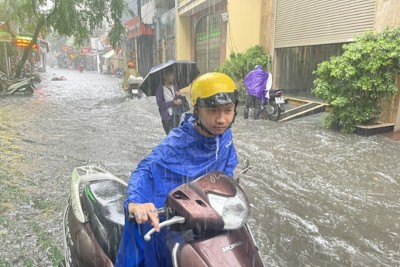 Dự báo thời tiết ngày 26/6/2023: Hà Nội mưa to, gió giật mạnh ngày đầu tuần