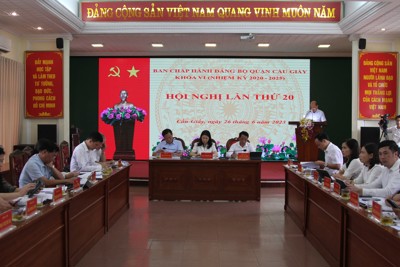 Quận Cầu Giấy: Dấu ấn trong công tác thu ngân sách năm 2023