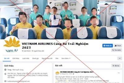 Xuất hiện trại hè hướng nghiệp giả mạo trại hè của Vietnam Airlines