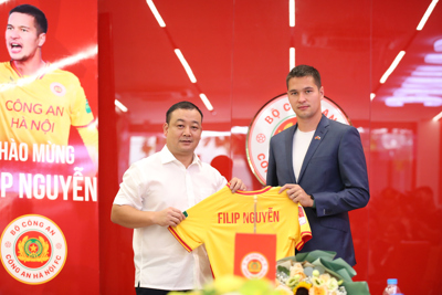 Sau Quang Hải, CAHN ra mắt thủ môn Việt kiều Filip Nguyễn 
