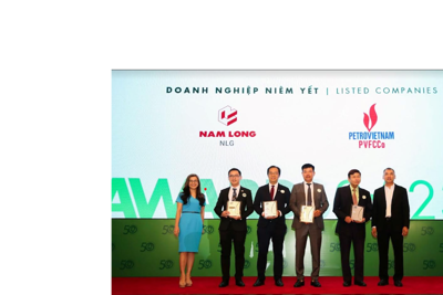 Nam Long nhận giải thưởng Top 50 doanh nghiệp phát triển bền vững tiêu biểu 2023