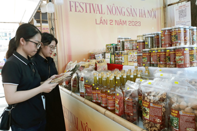  20 tỉnh thành tham gia  “Festival nông sản Hà Nội lần 2 năm 2023” 