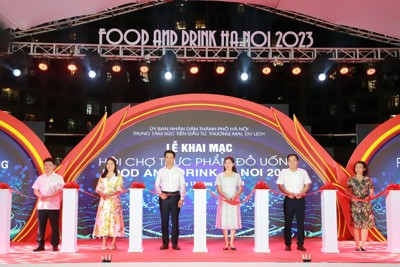 Khai mạc hội chợ “Thực phẩm đồ uống - Food and Drink Ha Noi 2023” 