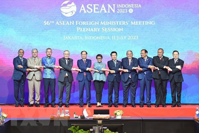 Hội nghị AMM-56:ASEAN nỗ lực thúc đẩy hòa bình và hợp tác ở khu vực 
