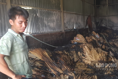 Hỏa hoạn thiêu rụi một nhà xưởng tại Ninh Bình