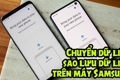 Cách sao lưu dữ liệu trên điện thoại Samsung