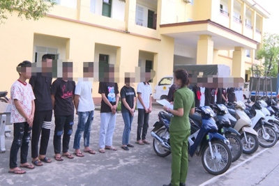 Triệu tập 20 thanh thiếu niên gây rối trật tự tại Phú Thọ