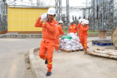 EVN khẩn trương triển khai ứng phó với cơn bão TALIM 