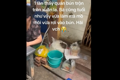 Video chuột chễm chệ trên túi bún không phải ở phường Xuân La