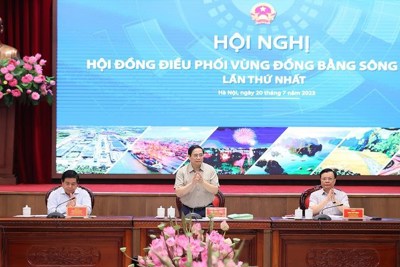 Thủ tướng chủ trì Hội nghị Hội đồng Điều phối vùng đồng bằng sông Hồng