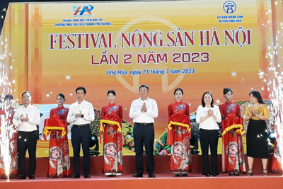 Khai mạc Festival nông sản Hà Nội lần 2 năm 2023