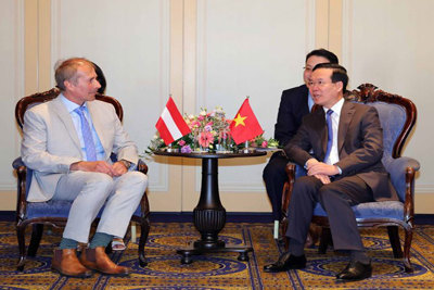 Thúc đẩy hơn nữa quan hệ và tình hữu nghị giữa hai nước Việt Nam-Áo
