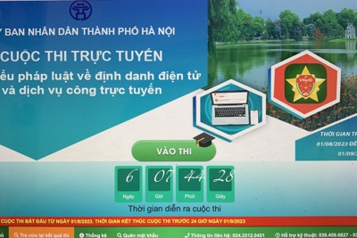 Phát động thi tìm hiểu pháp luật định danh điện tử, dịch vụ công trực tuyến