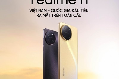 Realme 11 4G chọn Việt Nam là quốc gia đầu tiên ra mắt toàn cầu