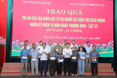 Công ty Cổ phần TNH99 Việt Nam phát huy truyền thống “Uống nước nhớ nguồn”