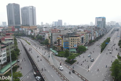 Hà Nội đặt mục tiêu tỷ lệ đất dành cho giao thông tăng từ 0,25-0,3%