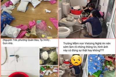 Nghệ An: Bất ngờ trước trả lời của trường mầm non Viet Sing Garden Hills