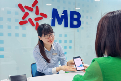 MB hút thêm được 4 triệu khách hàng mới trong 6 tháng đầu năm