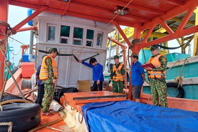 Biên phòng Kiên Giang bắt tàu vận chuyển dầu 50 ngàn lít dầu trái phép