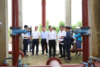 Huyện Thường Tín:Tỷ lệ người dân đấu nối nguồn nước sạch tập trung mới đạt 16%