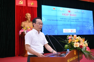 Phát động Giải báo chí toàn quốc “Vì sự nghiệp Giáo dục Việt Nam” năm 2023