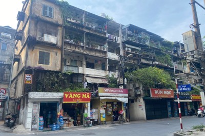 Hà Nội: Khan hiếm nhà ở, căn hộ tập thể cũ giá cao vẫn đắt khách