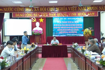 Thường Tín tọa đàm về không gian nhà lưu niệm Danh nhân Văn hóa Nguyễn Trãi