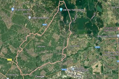 Hà Nội: Điều chỉnh thời gian đấu giá hơn 4.000m2 đất ở tại huyện Sóc Sơn