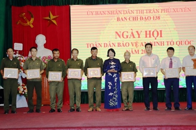  Phú Xuyên tổ chức “Ngày hội toàn dân bảo vệ an ninh Tổ quốc”