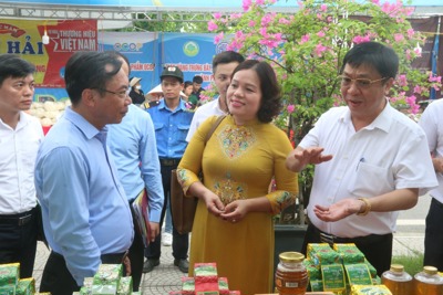 Hà Nội khai mạc tuần hàng sản phẩm OCOP, làng nghề tại huyện Thạch Thất