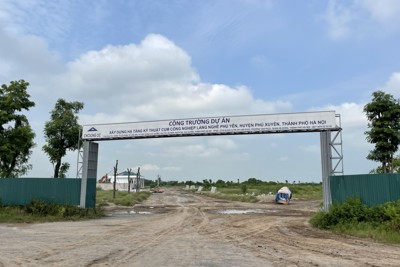 Phát triển cụm công nghiệp -  bước tạo đà cho kinh tế huyện Phú Xuyên