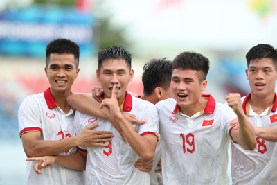 U23 Việt Nam thắng dễ U23 Lào