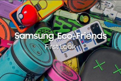 Samsung trình làng hàng loạt phụ kiện thân thiện môi trường