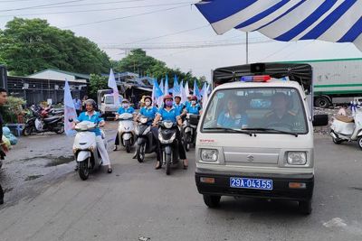 Hội LHPN quận Hoàng Mai lồng ghép sáng tạo nhiều hoạt động